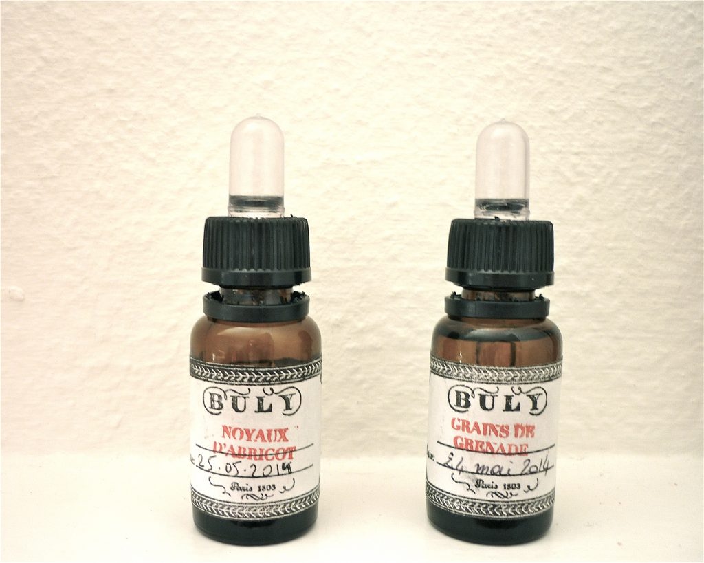 huile noyaux abricot huile grains grenade buly 1803